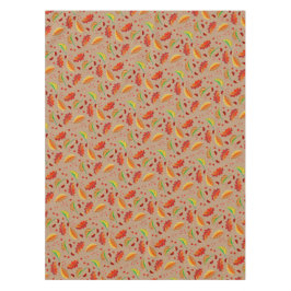 Mantel Otoño Hojas Nueces Patrón de castañas elegante Caí