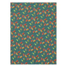 Mantel Otoño Hojas Nueces Patrón de castañas elegante Caí