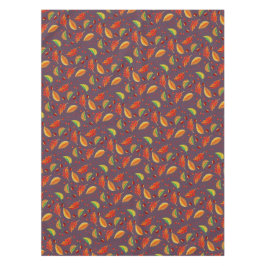 Mantel Otoño Hojas Nueces Patrón de castañas elegante Caí