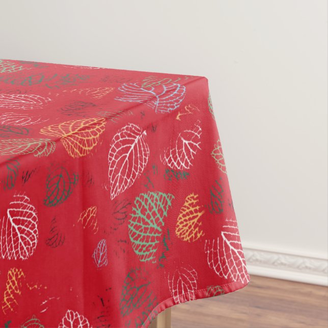 Mantel Otoño, patrón de hojas (In Situ)