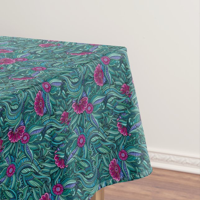 Mantel Otro Audaz Tablilla Floral Contemporánea (In Situ)