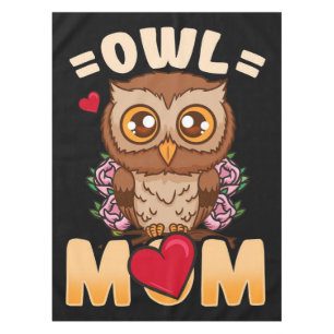 Mantel Owl Mom Regalo Para La Madre Lechuza Propietaria