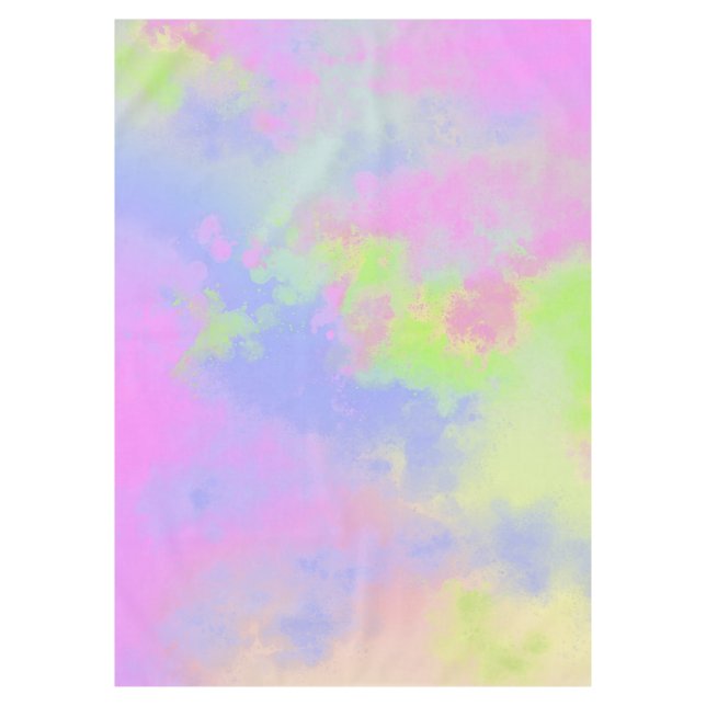 Mantel Paint Splatter Tableclol (Anverso)