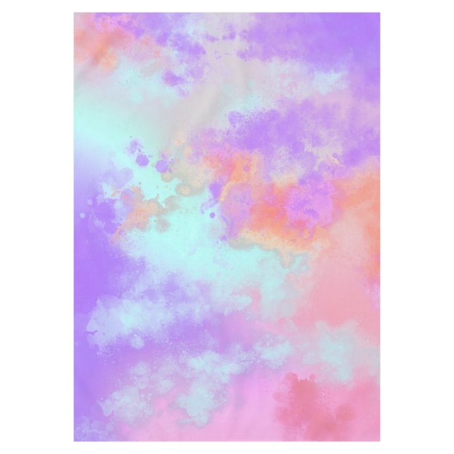 Mantel Paint Splatter Tableclol (Anverso)