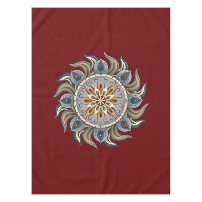 Mantel Painterly Mandala (Anverso)