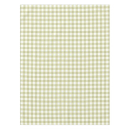 Mantel País francés Meadow Gingham - cigala verde sabia.