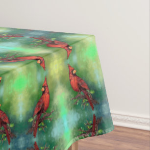 Mantel Pájaro del cardenal rojo del norte