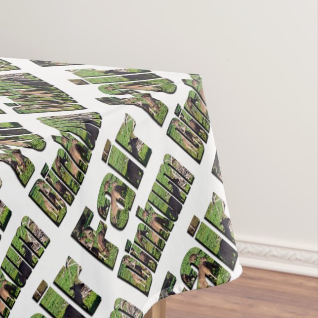 Mantel Palabra de jerga de Dinkum Aussie justa con cangur (In Situ)