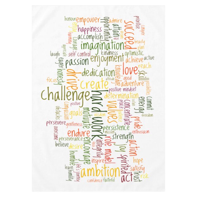 Mantel Palabras motivacionales #2 (Anverso)