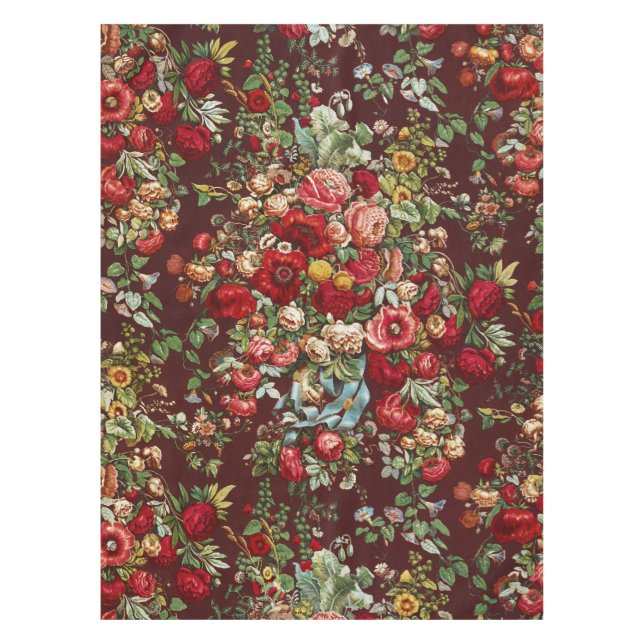 Mantel Palabras y Rosas, Vintage Chintz (Anverso)