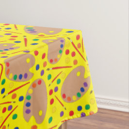 Mantel Paleta de pintura Art Paint Cute fiesta de cumplea