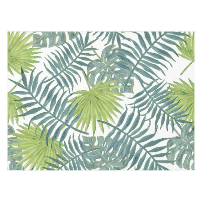 Mantel Palm Tree Fronds Pintando Hawaian (Frente (Horizontal))