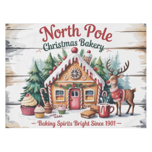 Mantel Panadería de Navidad del Polo Norte
