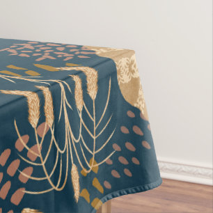 Mantel Panadería en llamas: Pan y cebada artesanal, Verde