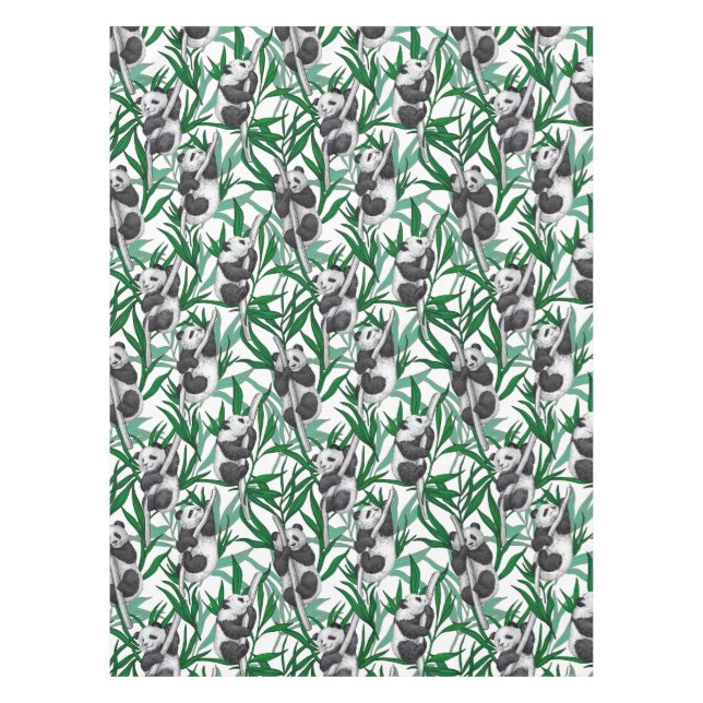 Mantel Panda cubs on (Anverso)