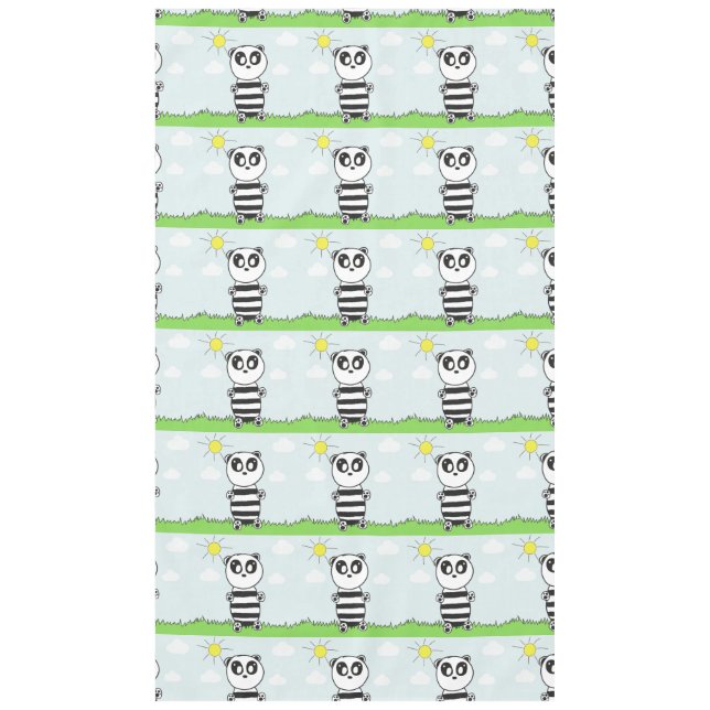 Mantel Panda Kids (Anverso)