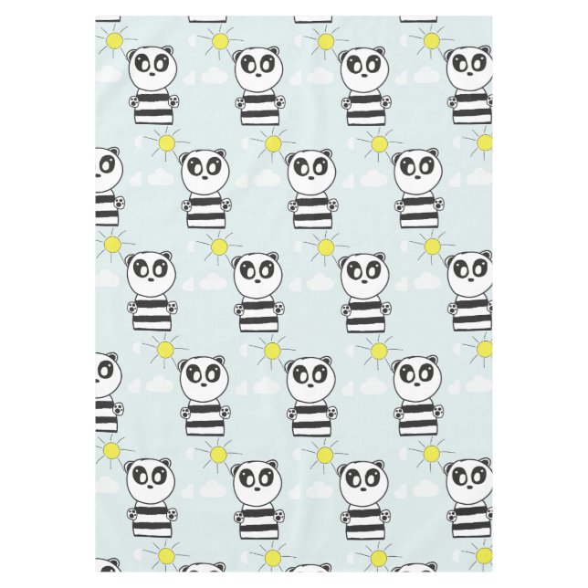 Mantel Panda Kids (Anverso)