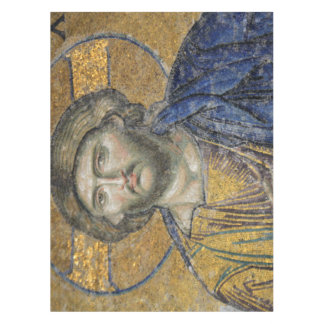 Mantel Pantocrador de Cristo Mosaico Icónico Religioso Ro