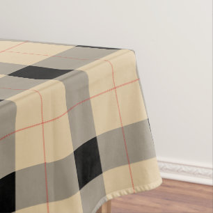 Mantel Pañuelo de mesa de color negro y marrón de plástic