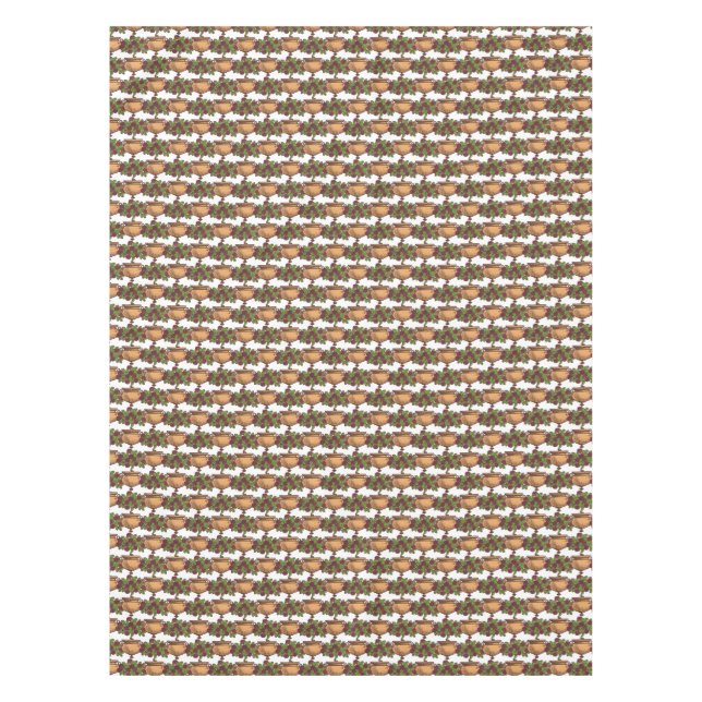 Mantel Papel de flores de estilo Art Nouveau rosebush (Anverso)