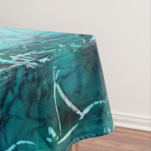 Mantel Papel de neón azul crudo