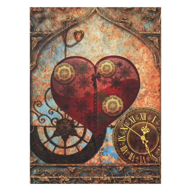 Mantel Papel pintado de los corazones de Steampunk del (Anverso)