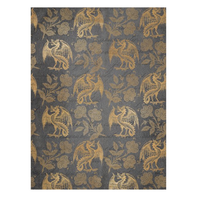 Mantel Papel pintado del dragón de la fantasía de la (Anverso)