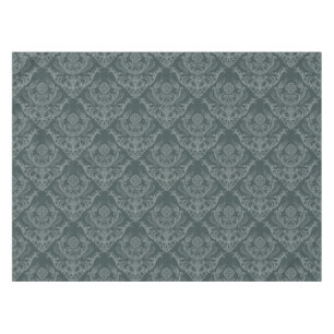 Mantel Papel pintado floral verde de lujo del damasco