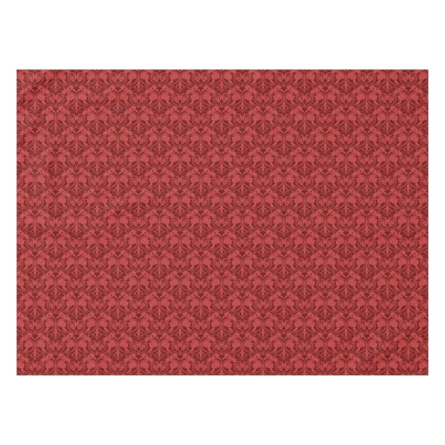 Mantel Papel pintado rojo (Frente (Horizontal))