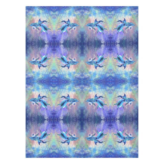 Mantel Par delfines Tablecloth (Anverso)