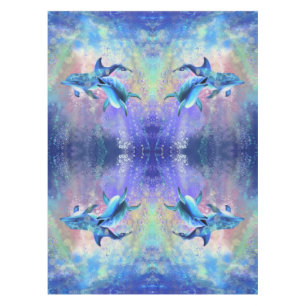 Mantel Par Dolphin Tablecloth