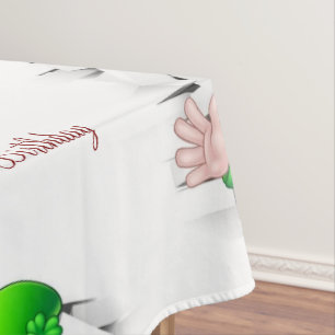 Mantel para el Día de San Patricio Feliz Cumpleaño