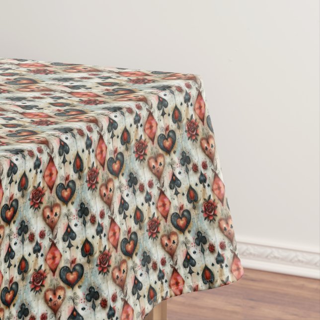 Mantel Para los amantes de los juegos de cartas. Reproduc (In Situ)