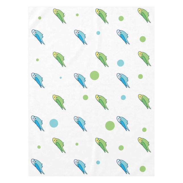 Mantel Parakeet Tablecloth (Anverso)