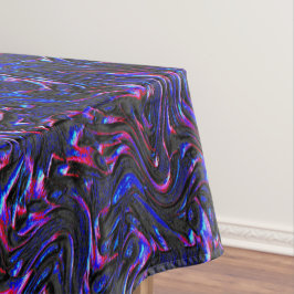 Mantel Parecen azules y rosados texturados en la pared