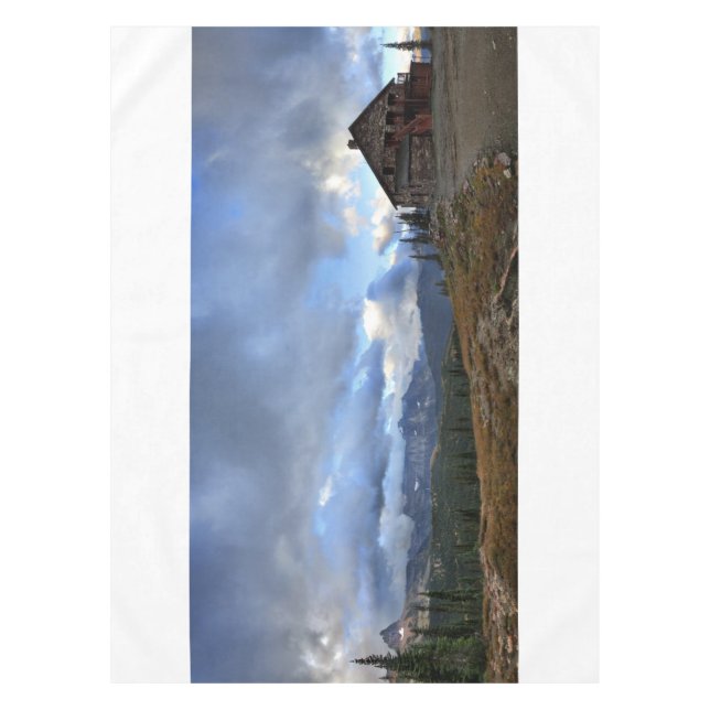 Mantel Parque de Granito Chalet - Parque nacional Glaciar (Anverso)