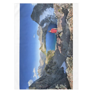 Mantel Parque nacional Glacier Sue Lake Overlook 2