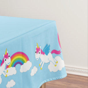 Mantel Partido de Cumpleaños de Unicornio
