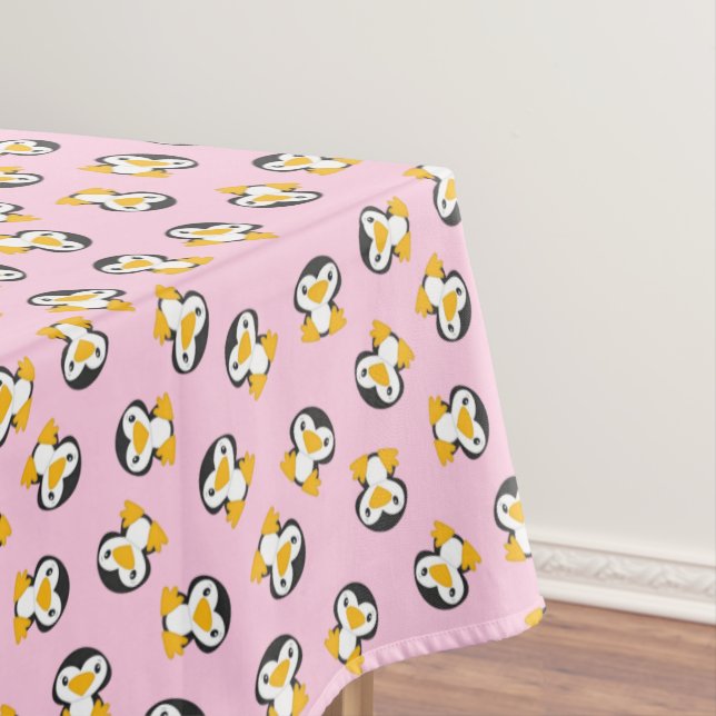 Mantel Partido de Cumpleaños del Pingüino (In Situ)