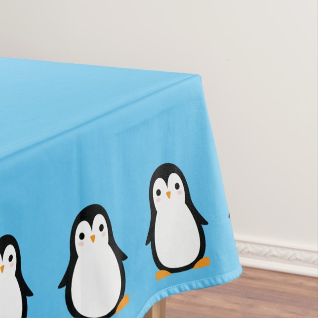 Mantel Partido de Cumpleaños del Pingüino (In Situ)