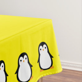 Mantel Partido de Cumpleaños del Pingüino