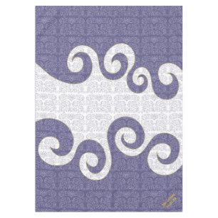 Mantel Pascua 60/84" Tablero "Mar de despedida de la Pasc