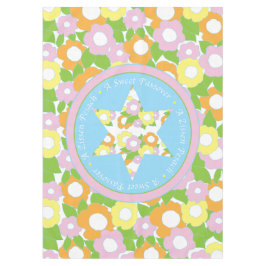 Mantel Pascua 60" x 84" Tabletas "A Sweet Passover"