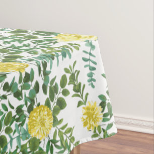 Mantel Pastel amarillo claro Peony Rosa Boda floral