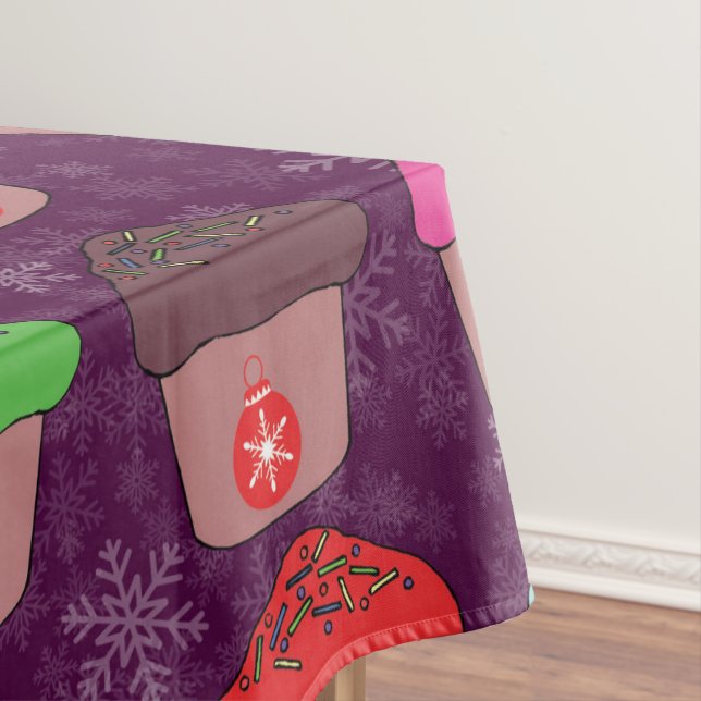 Mantel pasteles de taza para navidades (In Situ)