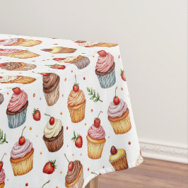 Mantel Pasteles y fresas