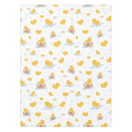 Mantel Pato Amarillo Bubble Bath Tablecloth