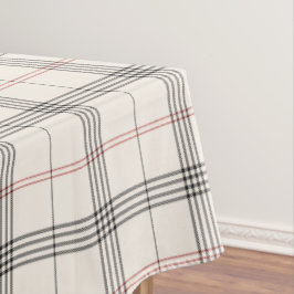 Mantel PATRIMONIO | Patrón de Tartán Neutral