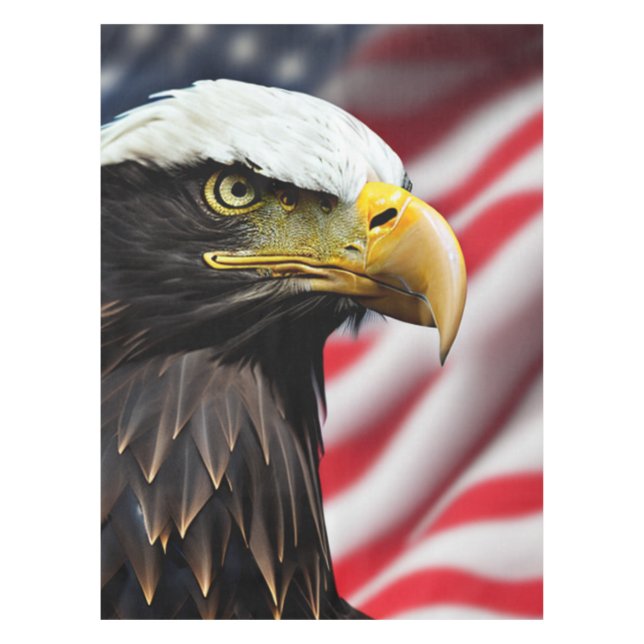 Mantel Patriótico/Águila/Estadounidense/USA (Anverso)