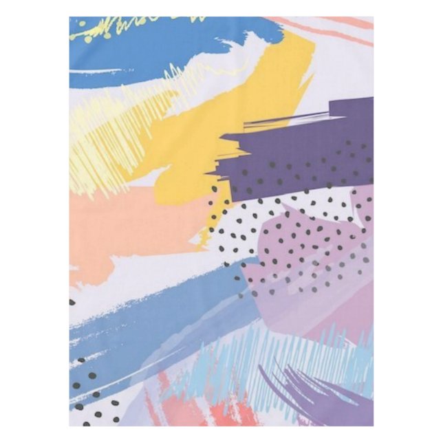 Mantel Patrón abstracto (Anverso)